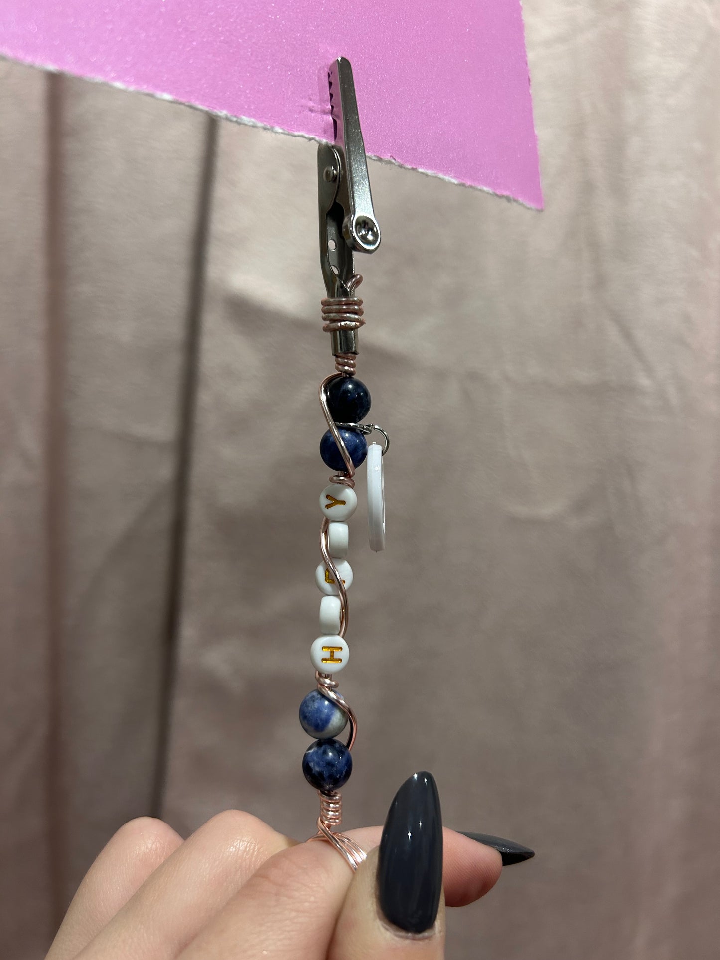 Beaded Multi-Use Clip Ring