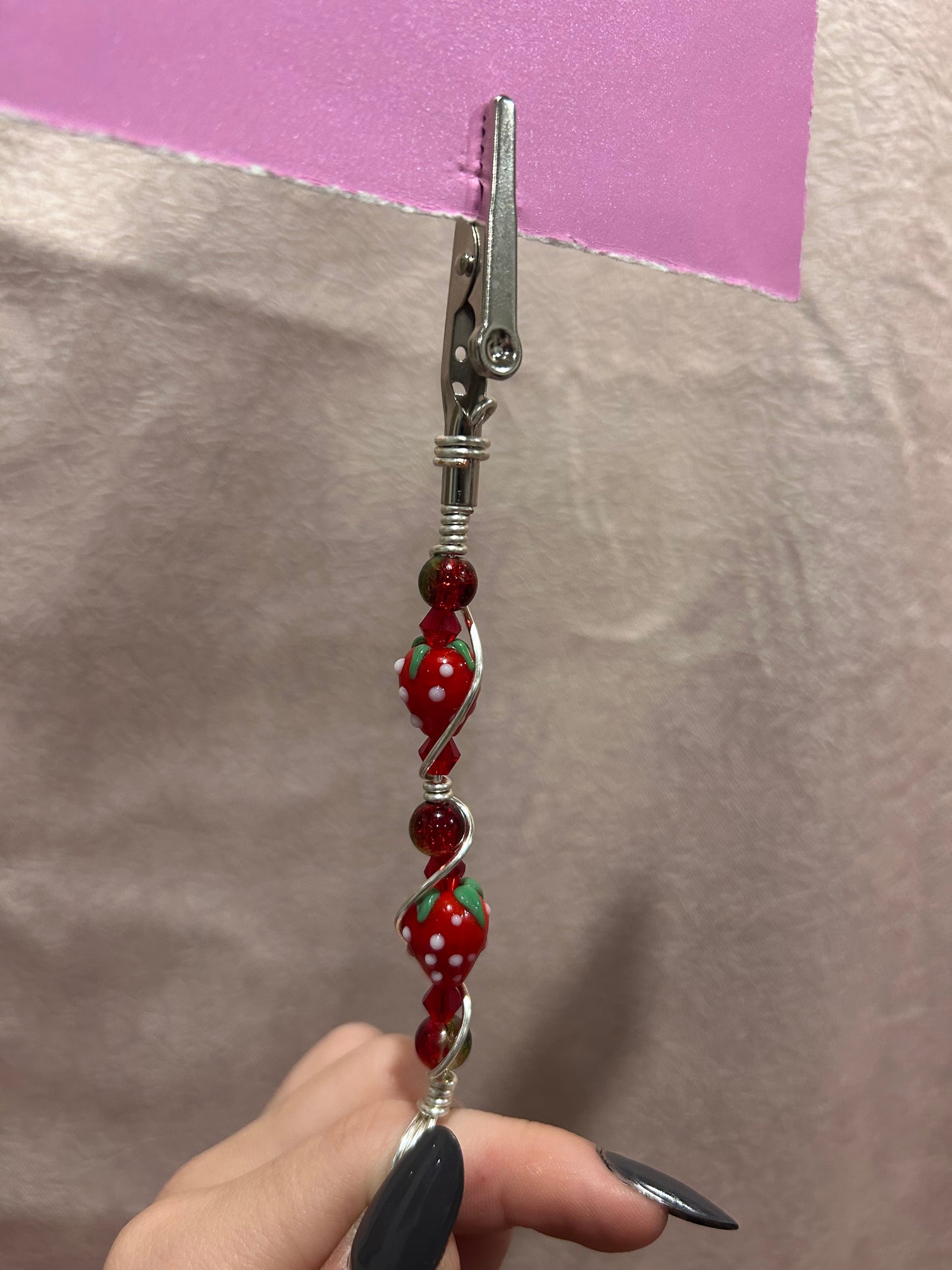 Beaded Multi-Use Clip Ring