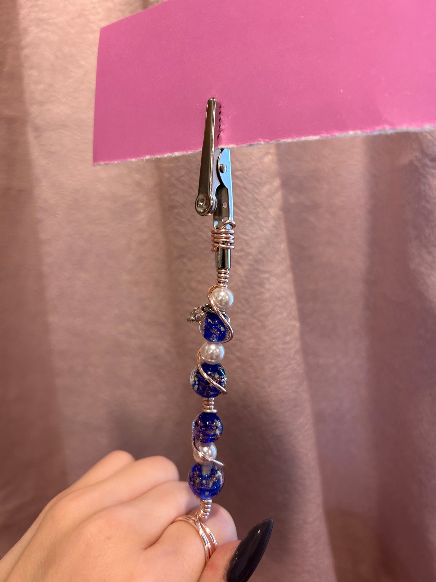 Beaded Multi-Use Clip Ring