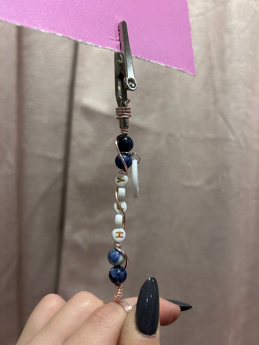 Beaded Multi-Use Clip Ring