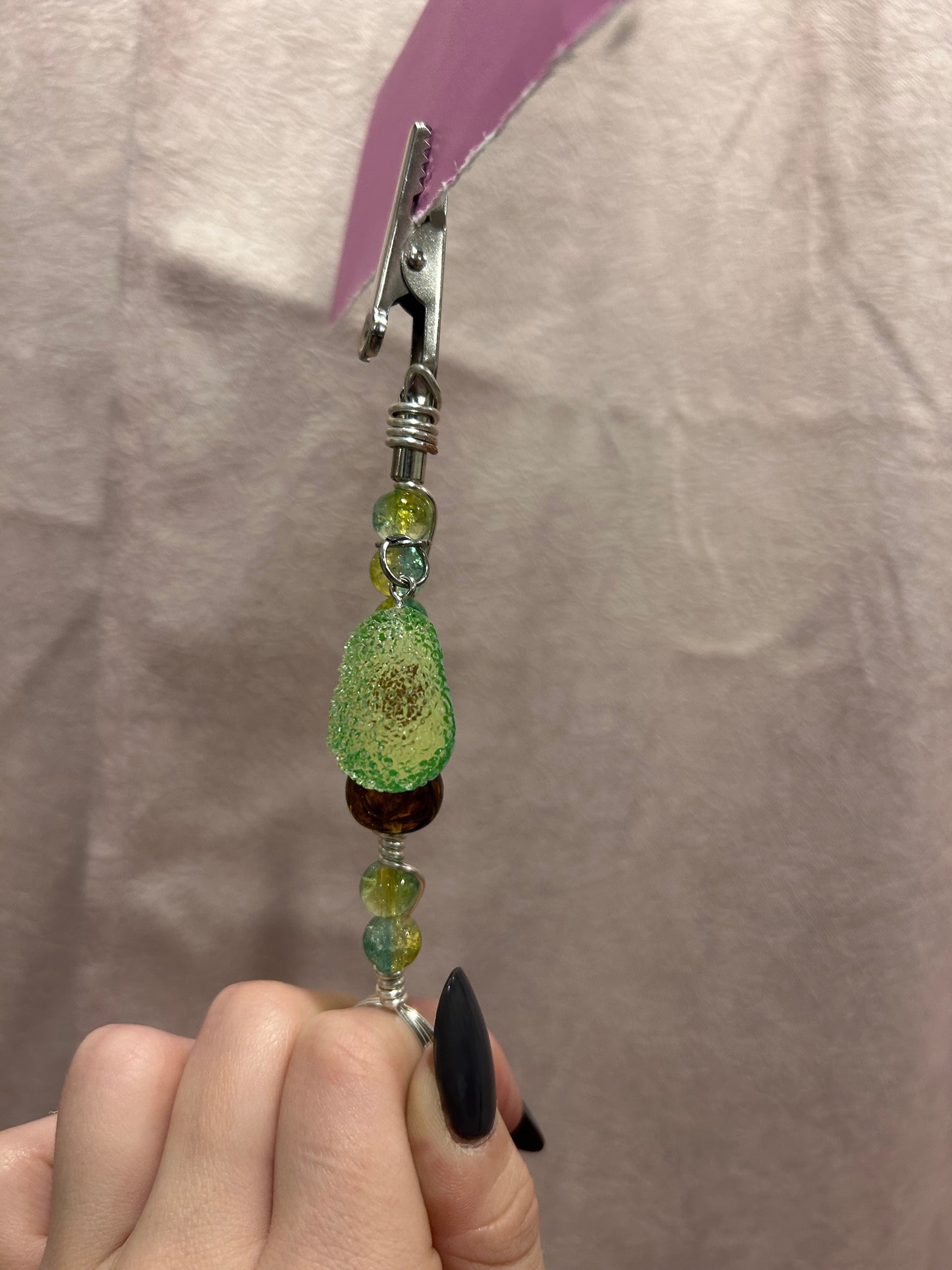 Beaded Multi-Use Clip Ring