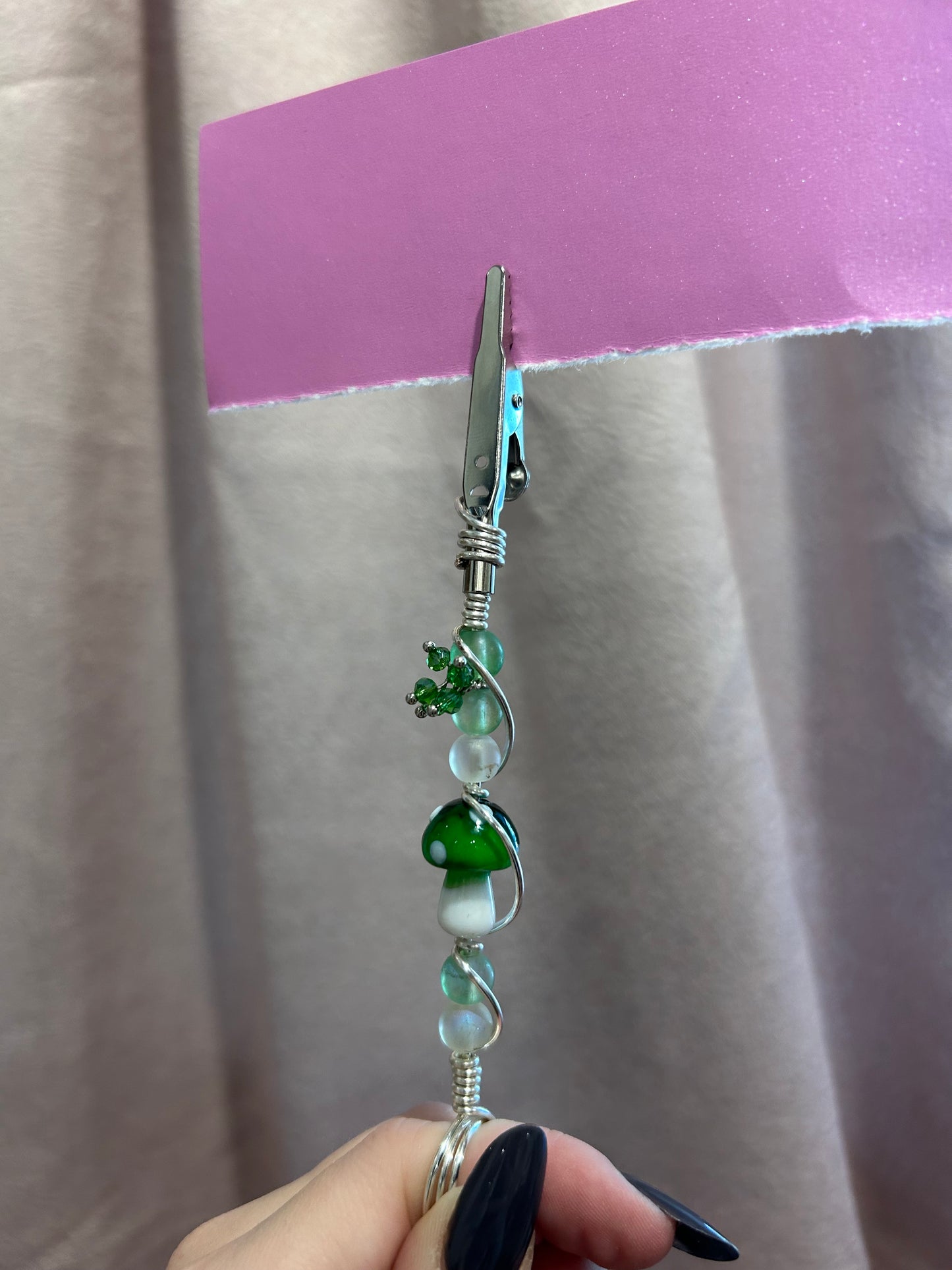 Beaded Multi-Use Clip Ring