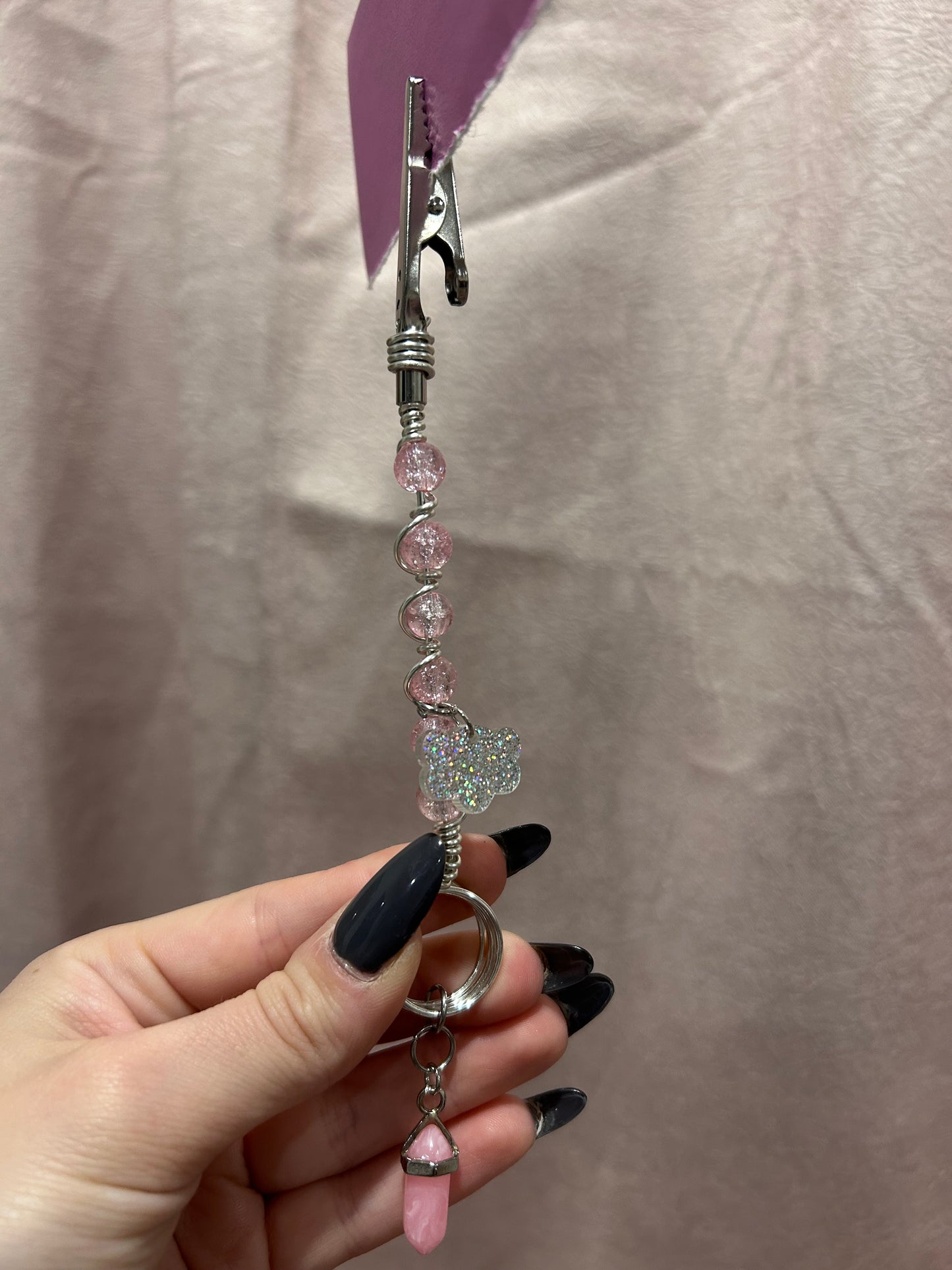 Beaded Multi-Use Clip Ring