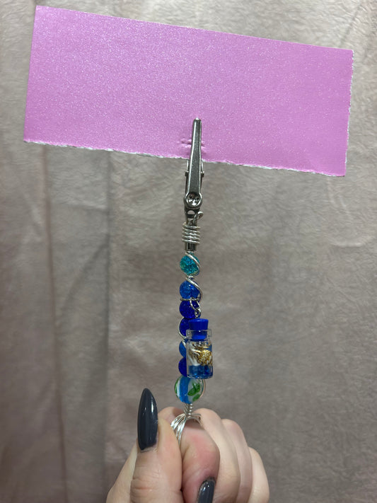 Beaded Multi-Use Clip Ring