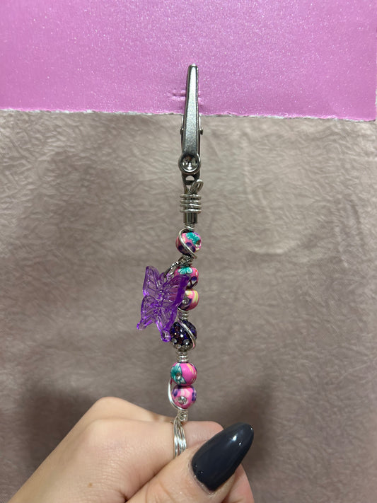 Beaded Multi-Use Clip Ring
