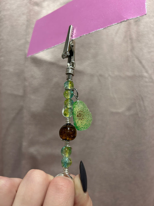 Beaded Multi-Use Clip Ring