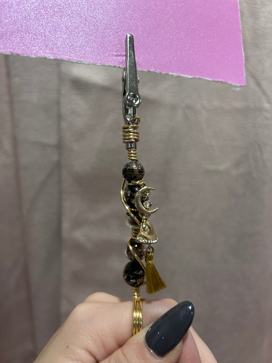 Beaded Multi-Use Clip Ring