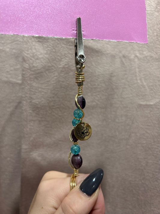 Beaded Multi-Use Clip Ring