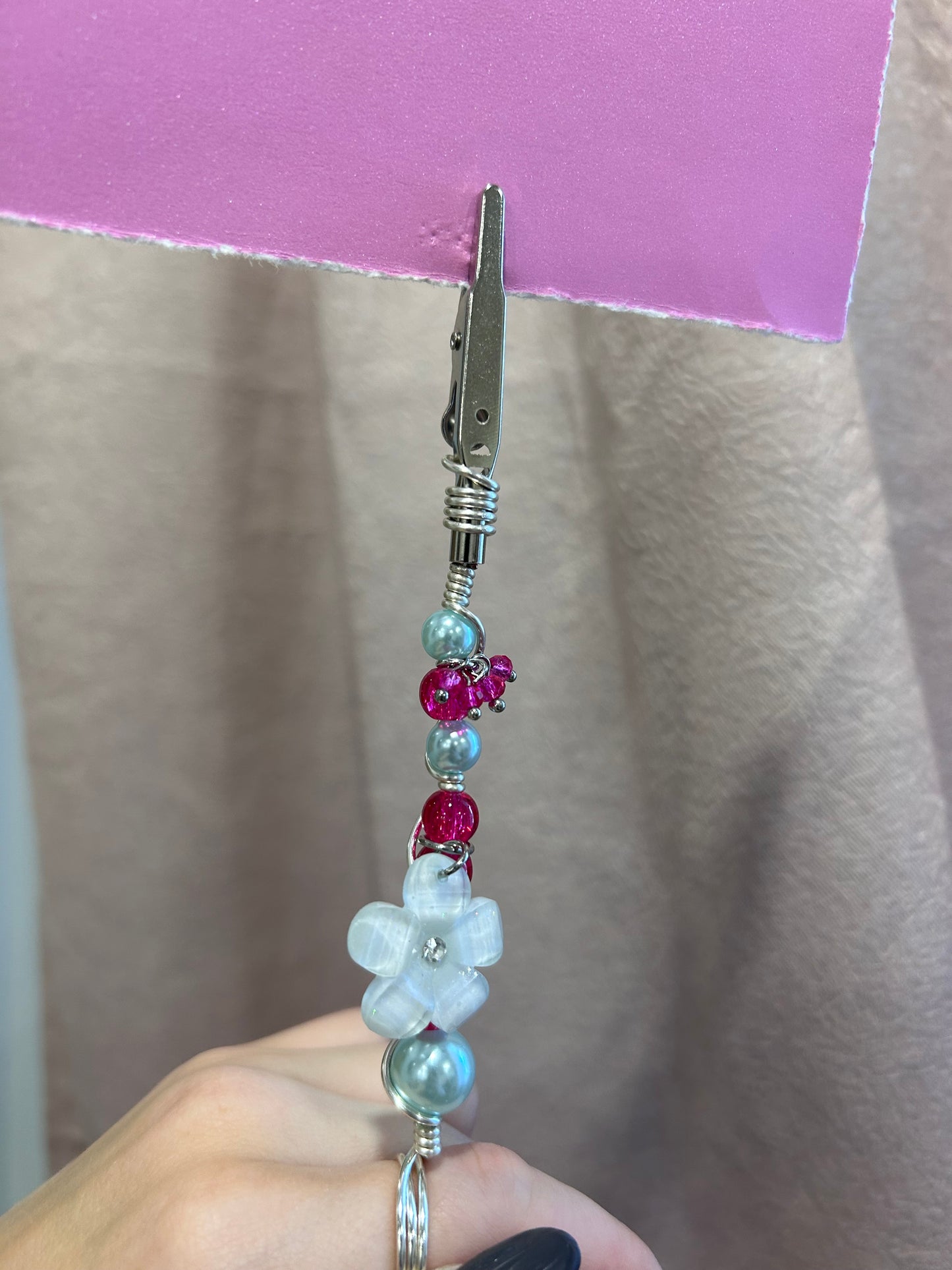 Beaded Multi-Use Clip Ring