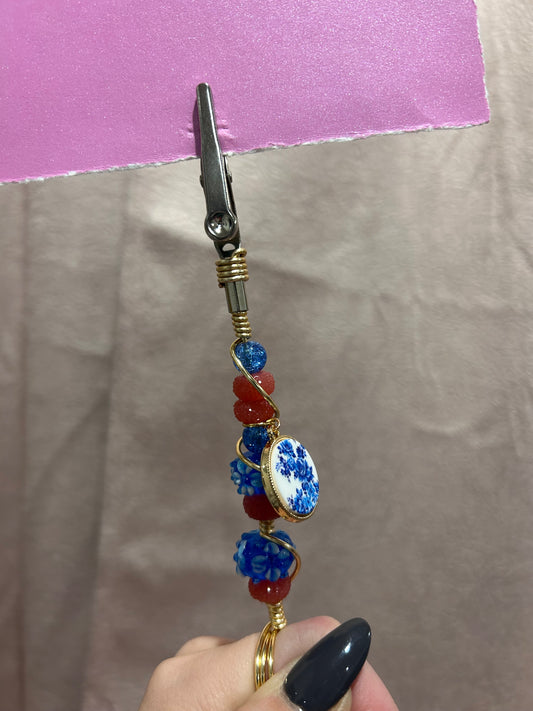 Beaded Multi-Use Clip Ring