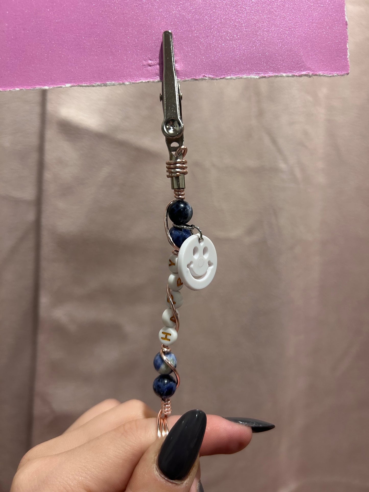 Beaded Multi-Use Clip Ring