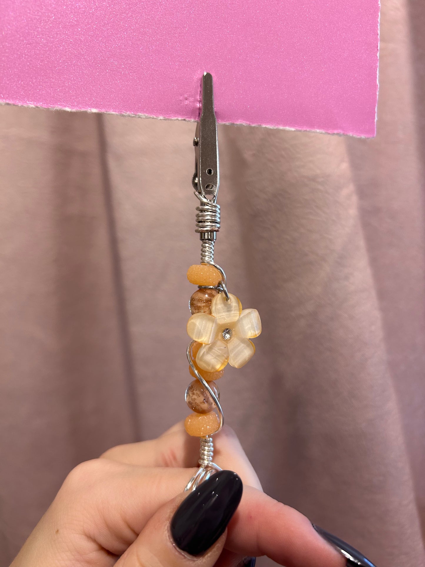 Beaded Multi-Use Clip Ring